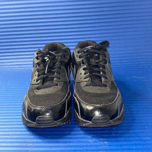 Size 8.5- Women’s Nike Air Max 90 Premium 443817-002 Black Sneakers RARE Multi - Picture 3 of 8